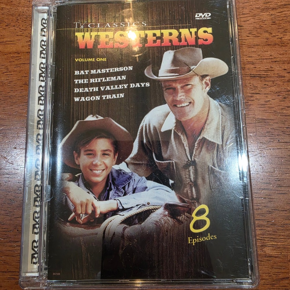 TV Classics Westerns Volume One DVD 8 Episodes Multi Vintage TV